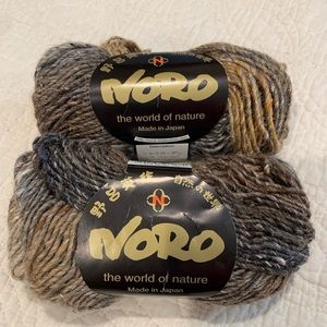 Authentic Noro silk wool yarn.   Purchased in Japan.